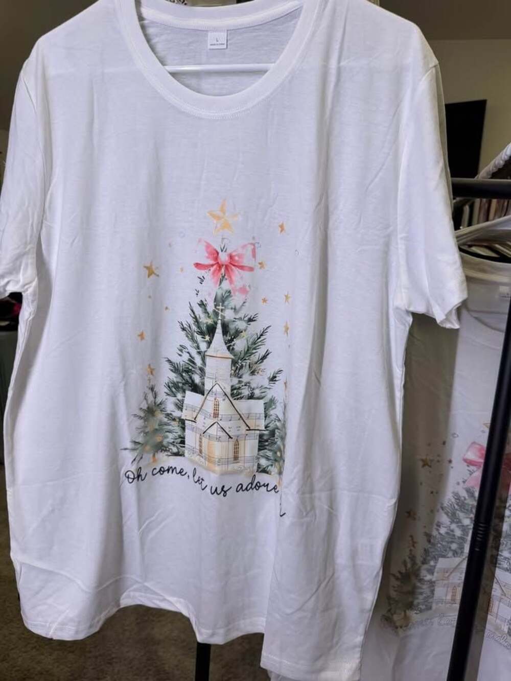 Large graphic tee